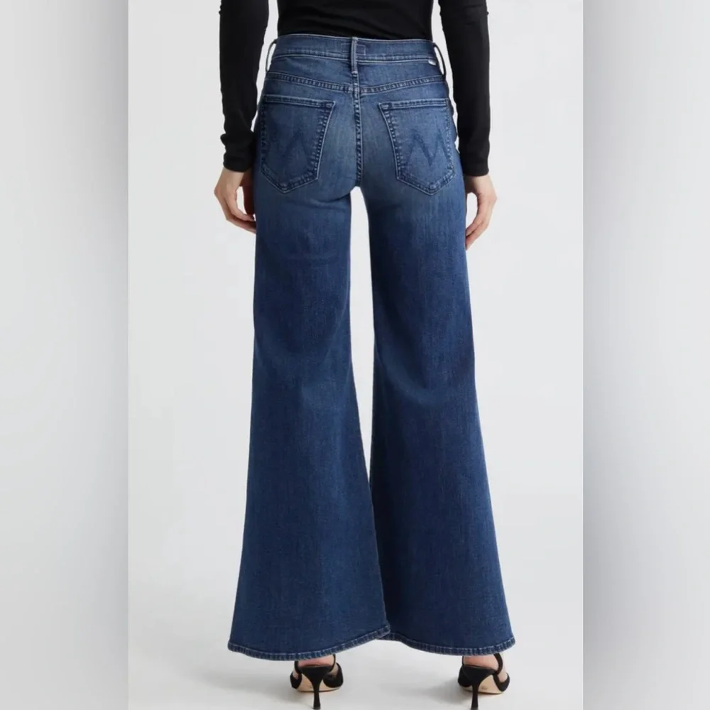 MOTHER The Twister Sneak Flare Jeans, Blue, Women’s 28